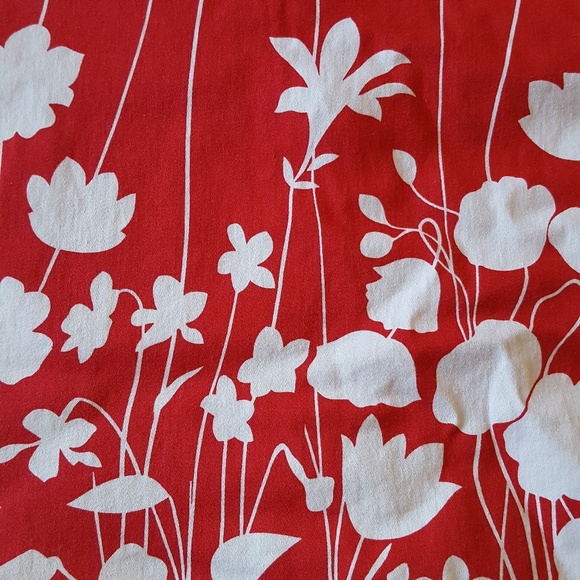 Spense red floral dress - Picture 3 of 5